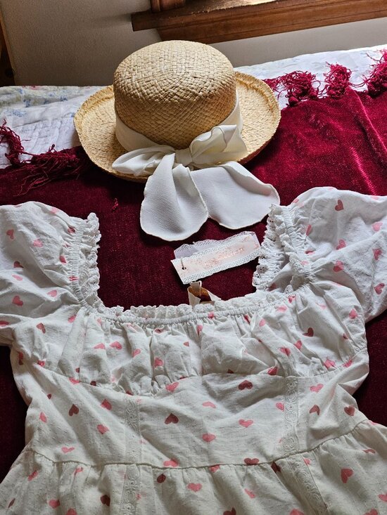LAIT COLLECTION Dresses & Skirts - NWT LAIT COLLECTION  COTTON AND LACE FULLSWEEP   MAXI..CRISP..PINTUCKED..NWT!!